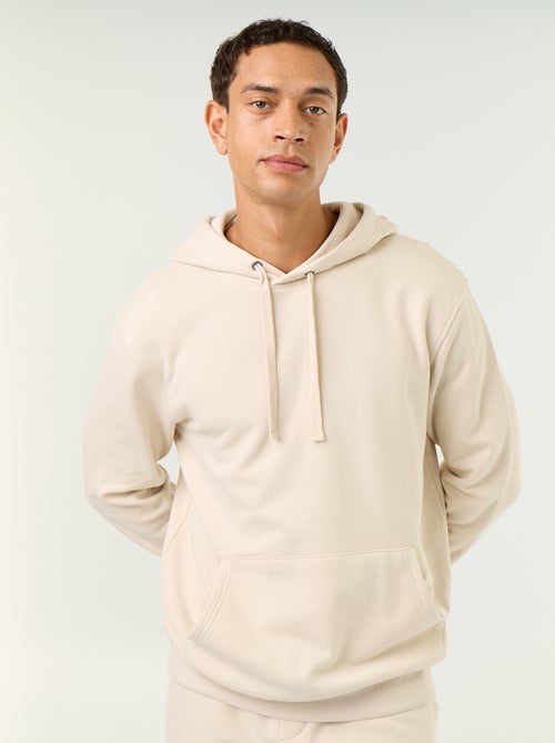Camisola lisa com capuz - Kiabi Camisola lisa com capuz - Kiabi