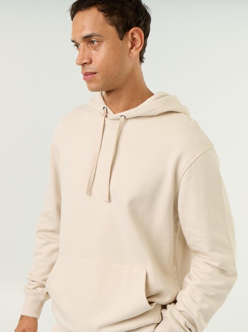 Camisola lisa com capuz - Kiabi Camisola lisa com capuz - Kiabi