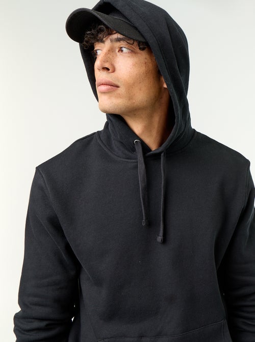 Camisola lisa com capuz - Kiabi Camisola lisa com capuz - Kiabi