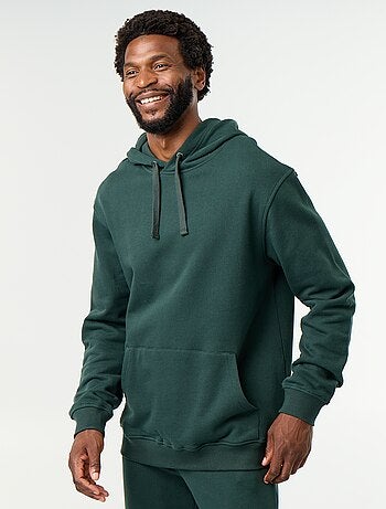Camisola lisa com capuz