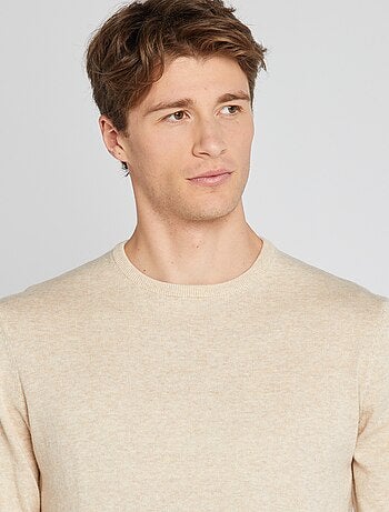 Camisola lisa de gola redonda +1,90 m