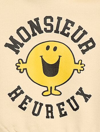 Camisola lisa 'Monsieur Madame' em algodão