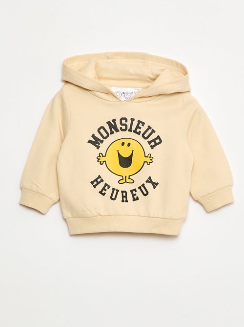 Camisola lisa 'Monsieur Madame' em algodão - Kiabi