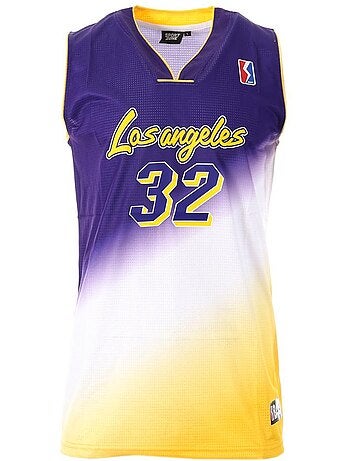 Camisola Los Angeles Roxa/Amarela para Homem Sport Zone Tank 32