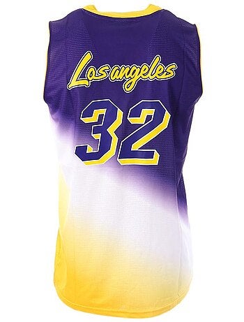 Camisola Los Angeles Roxa/Amarela para Homem Sport Zone Tank 32
