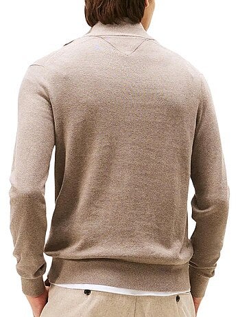 Camisola Marrom de Homem Tommy Hilfiger Pima YBI