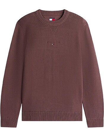 Camisola de malha tommy hilfiger linears para homem