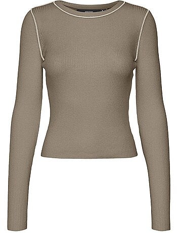 Camisola Marrom Vero Moda Kara para Mulher