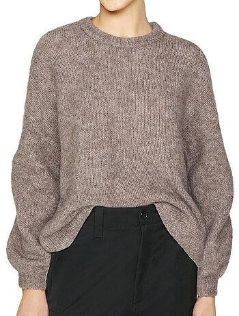 Camisola Marrom Vero Moda Mooth para Mulher