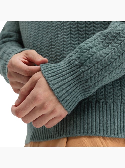 Camisola meio fecho zipper e gola subida para homem - Kiabi Camisola meio fecho zipper e gola subida para homem - Kiabi
