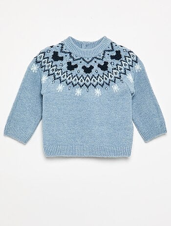 Camisola 'Mickey' 'Disney' de gola redonda