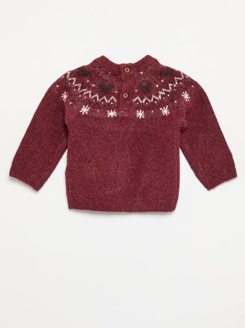 Camisola 'Mickey' 'Disney' de gola redonda - Kiabi