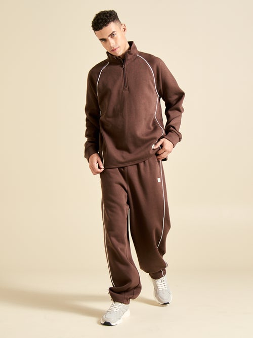 Camisola multi-desportiva com gola alta com fecho - (ekstract) - Kiabi