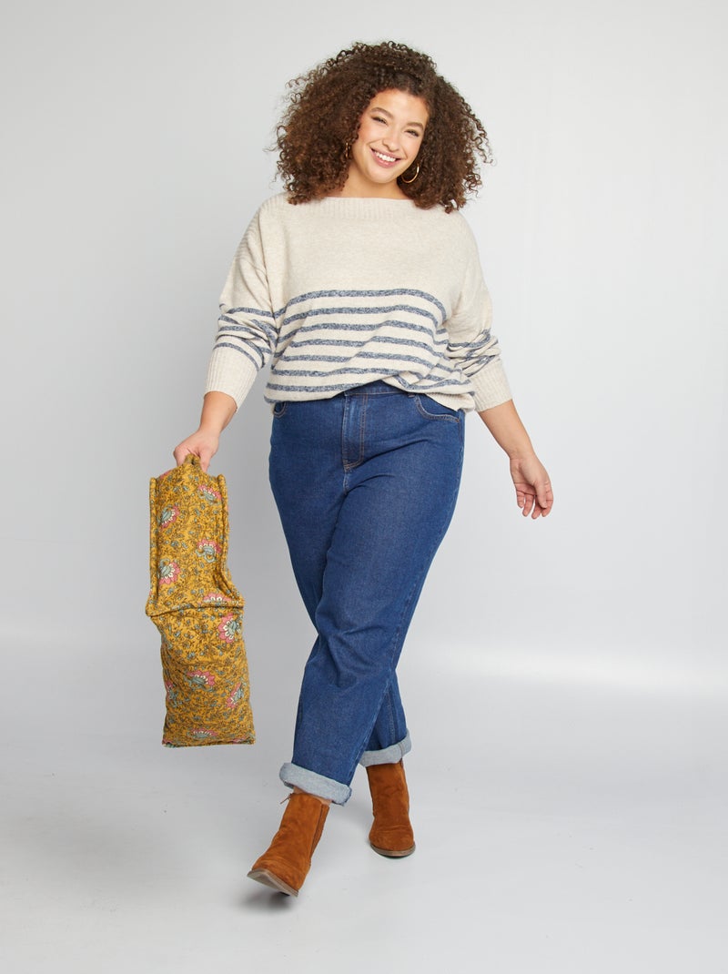 Camisola 'ONLY Carmakoma' BEGE - Kiabi