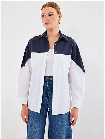 Camisola oversize block color bdart