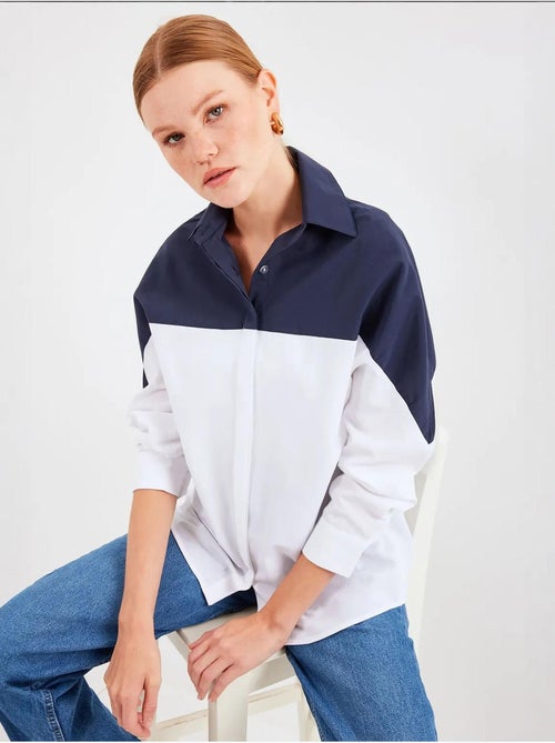 Camisola oversize block color bdart - Kiabi Camisola oversize block color bdart - Kiabi