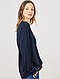     Camisola oversize com gola em V vista 3

