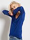     Camisola oversize com gola em V vista 3
