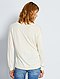     Camisola oversize com gola em V vista 2
