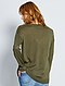     Camisola oversize com gola em V vista 3

