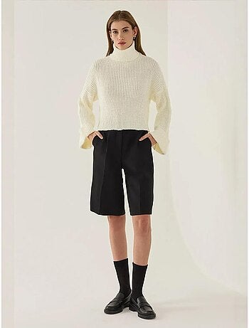 Camisola oversized de gola alta hiccup