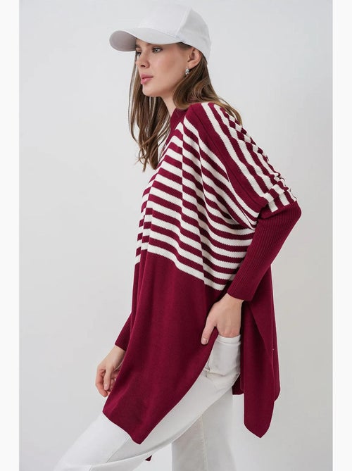 Camisola oversized em acrílico com gola redonda bdart - Kiabi Camisola oversized em acrílico com gola redonda bdart - Kiabi