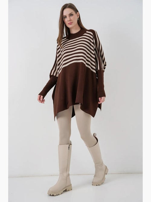 Camisola oversized em acrílico com gola redonda bdart - Kiabi Camisola oversized em acrílico com gola redonda bdart - Kiabi