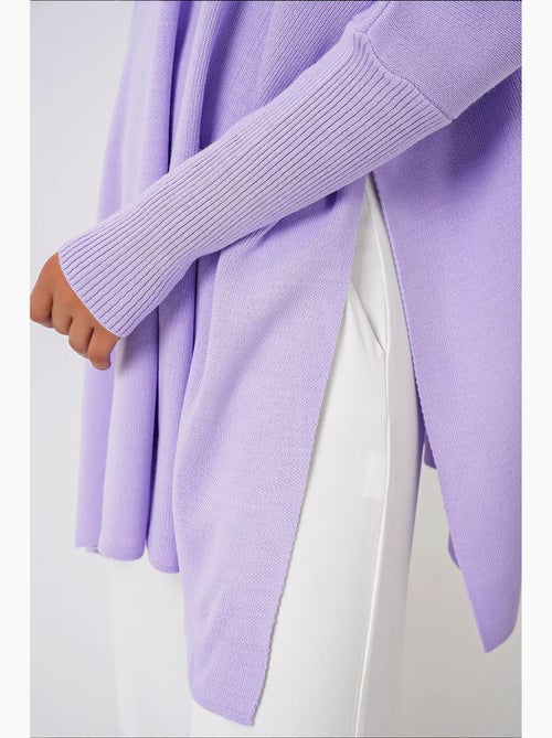 Camisola oversized em acrílico com gola redonda bdart - Kiabi
