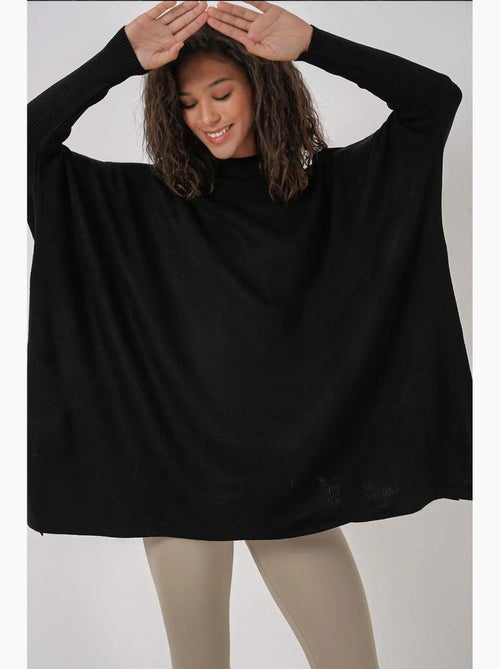 Camisola oversized em acrílico com gola redonda bdart - Kiabi