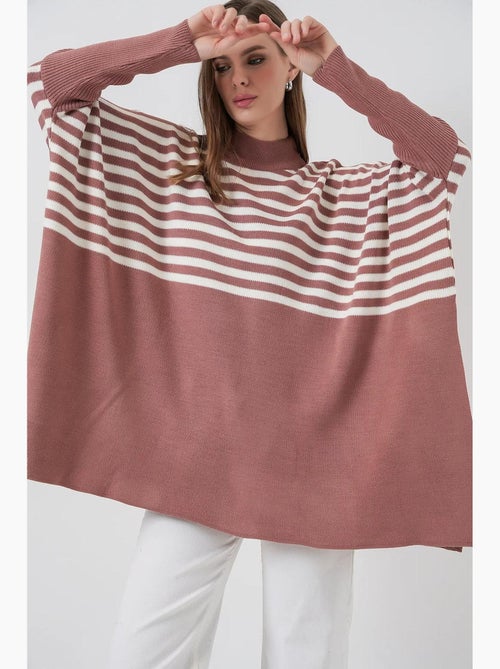 Camisola oversized em acrílico com gola redonda bdart - Kiabi Camisola oversized em acrílico com gola redonda bdart - Kiabi