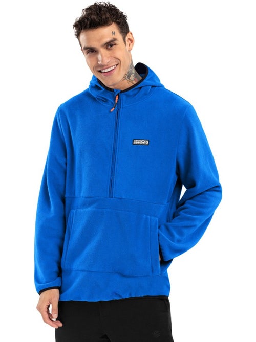 Camisola polar com capuz homem - Kiabi