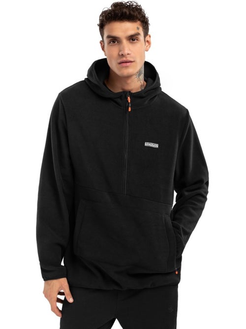 Camisola polar com capuz homem - Kiabi Camisola polar com capuz homem - Kiabi