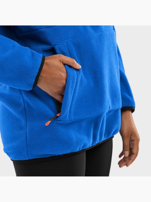 Camisola polar com capuz mulher - Kiabi