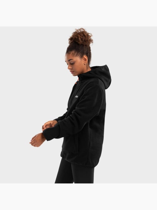 Camisola polar com capuz mulher - Kiabi