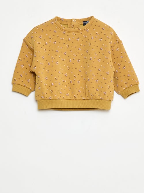 Camisola polar com padrão - Kiabi