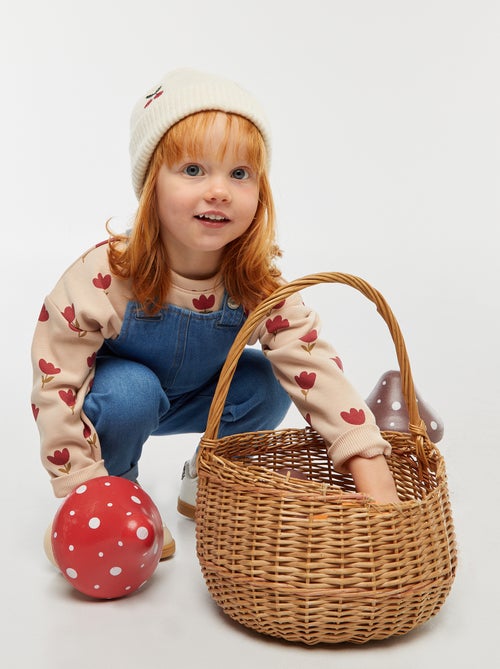 Camisola polar com padrão - Kiabi