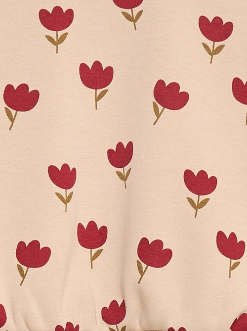 Camisola polar com padrão - Kiabi