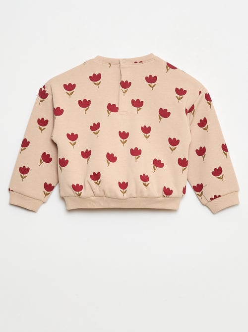 Camisola polar com padrão - Kiabi