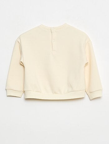 Camisola polar com padrão de Natal