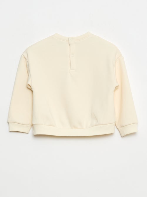 Camisola polar com padrão de Natal - Kiabi