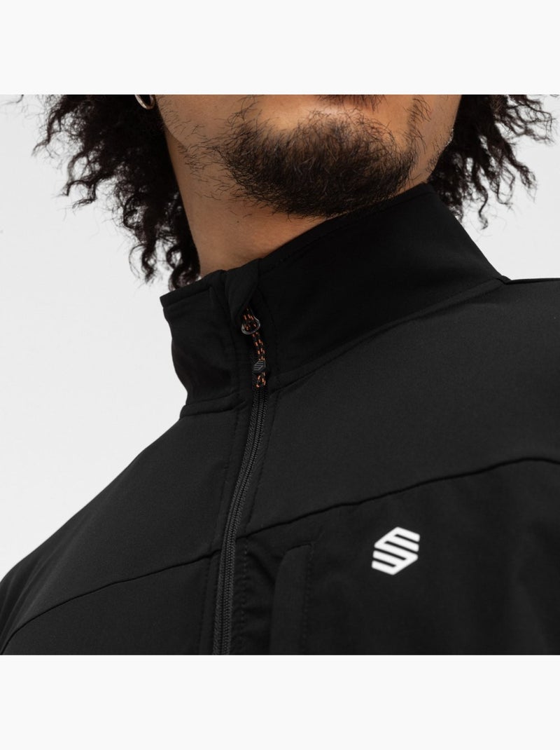 Camisola polar de caminhada para homem Preto - Kiabi
