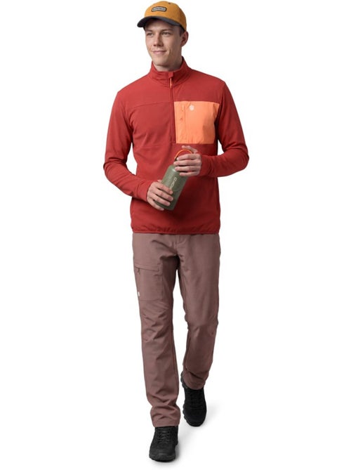 Camisola polar de caminhada para homem - Kiabi
