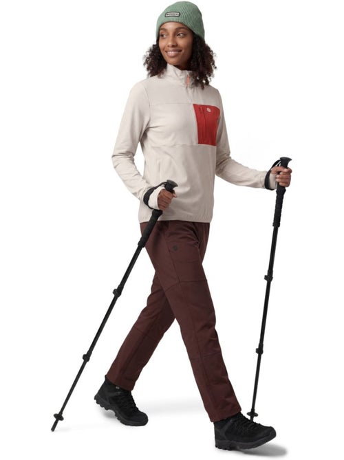 Camisola polar de caminhada para mulher - Kiabi