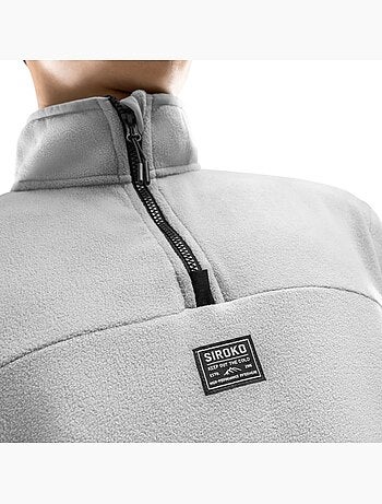 Camisola polar fina homem