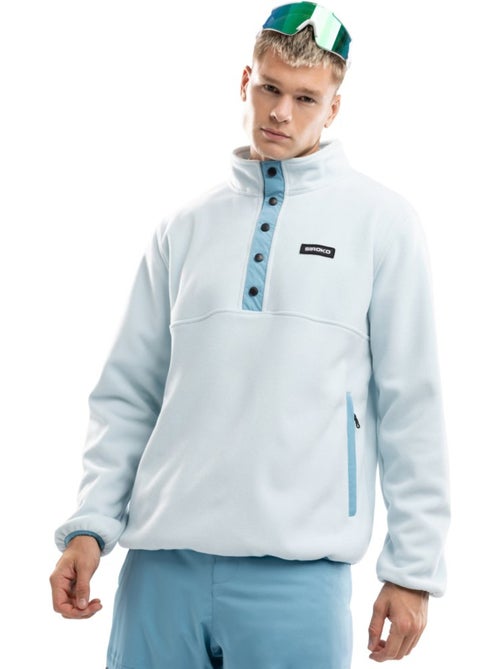 Camisola polar grossa com meio fecho para homem - Kiabi Camisola polar grossa com meio fecho para homem - Kiabi