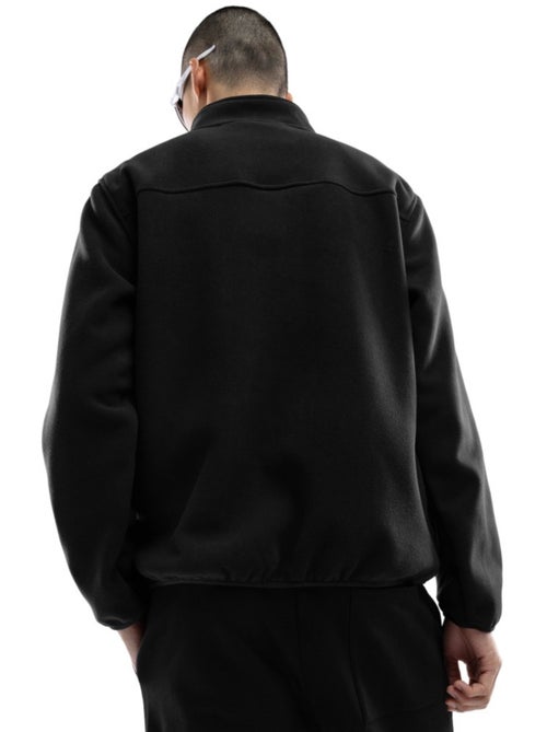 Camisola polar grossa com meio fecho para homem - Kiabi