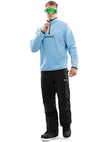Camisola polar grossa homem