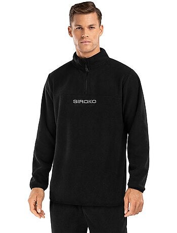 Camisola polar grossa homem
