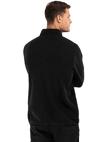 Camisola polar grossa homem
