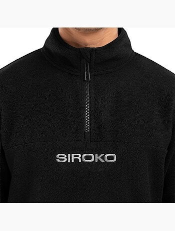 Camisola polar grossa homem